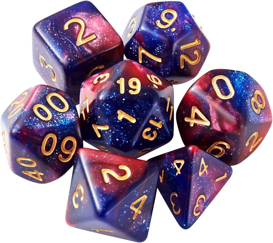 Polyhedral dice set