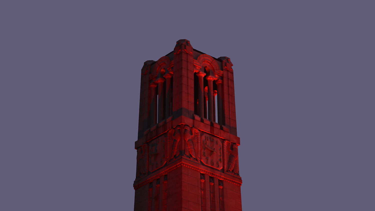 Red Belltower at dawn