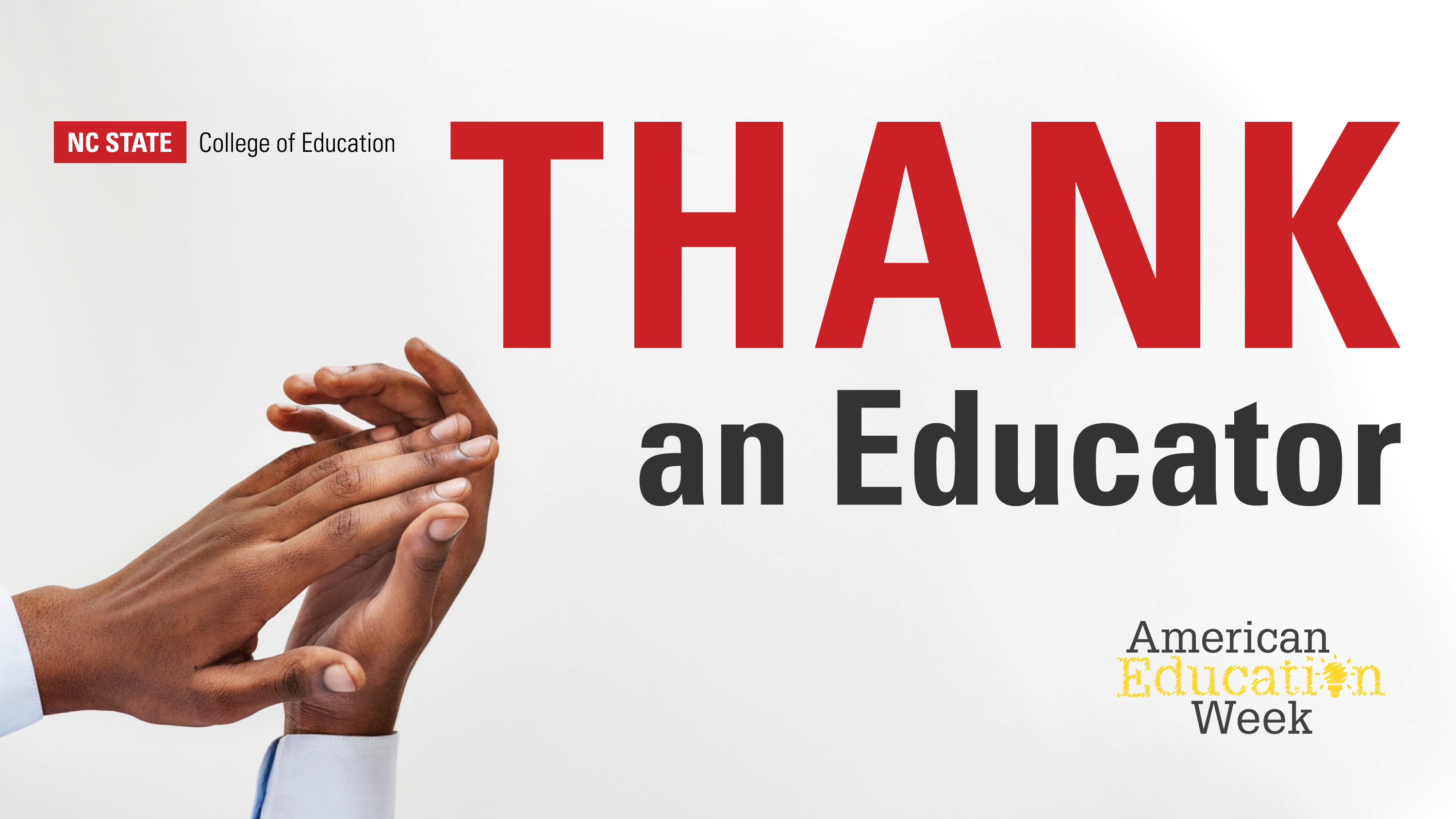 Thank An Educator Graphic