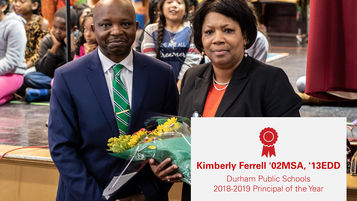 Kimberly Ferrell, 2018-19 Durham County Principal of the Year