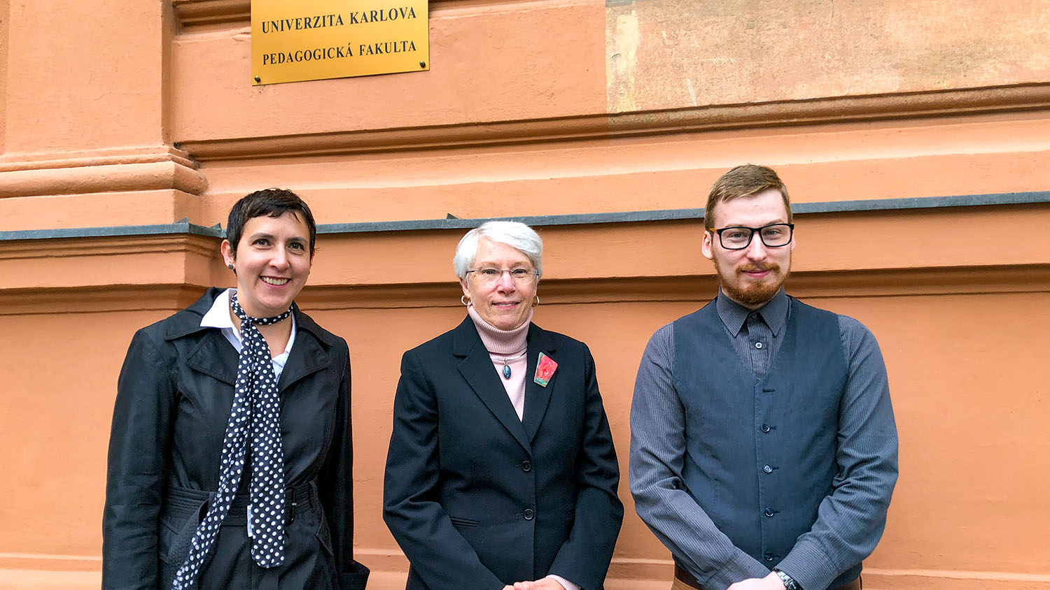 Dean Danowitz Visits NC State Prague