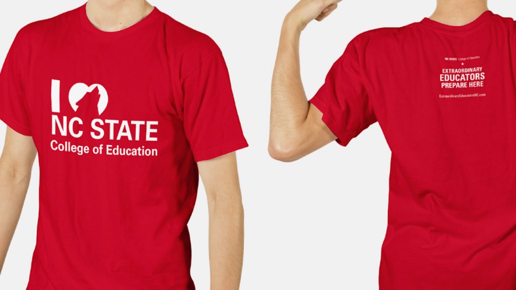 NC State College of Education T-shirt