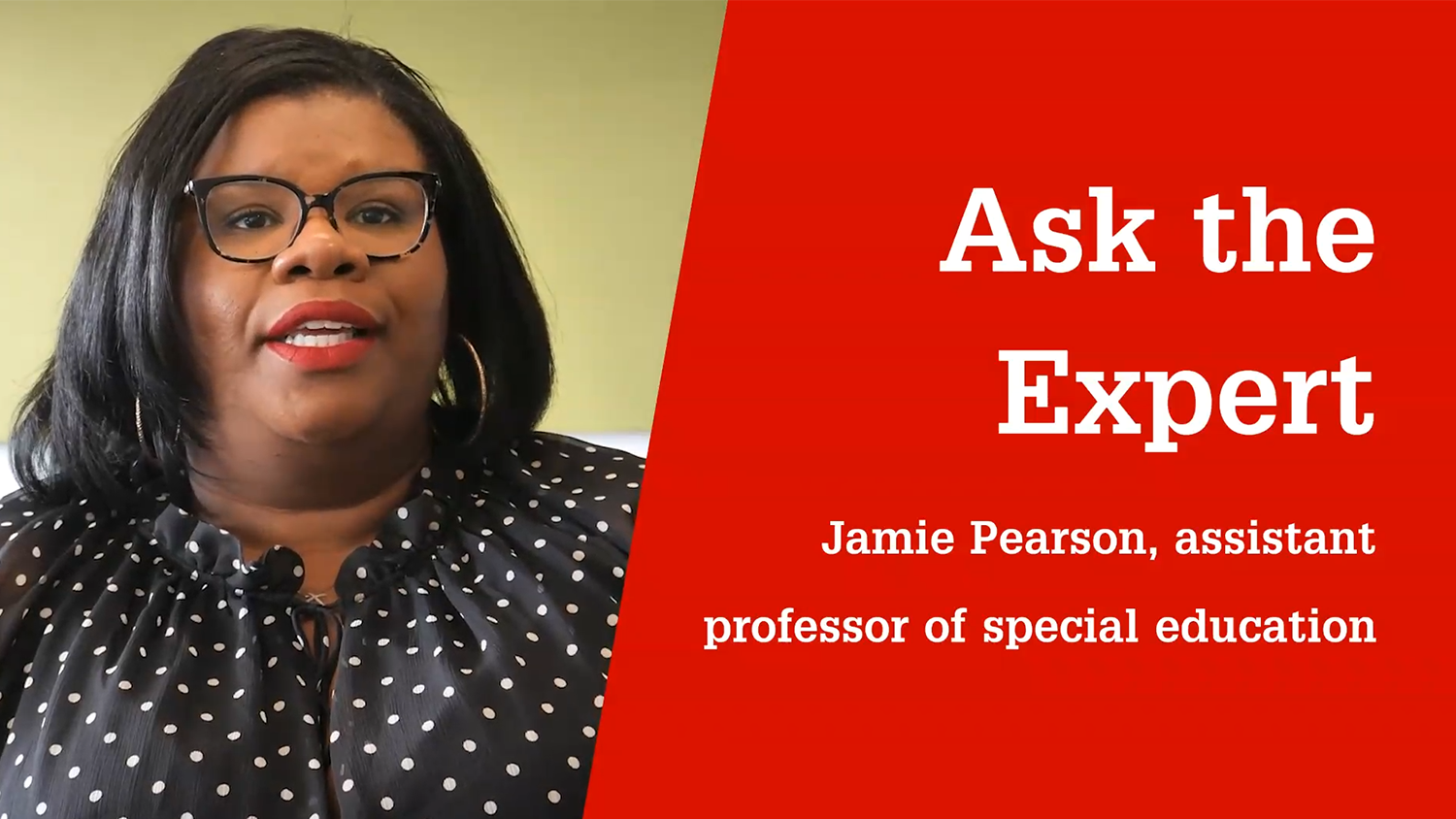 What is inclusive education? Jamie Pearson, Ph.D. answers the question.