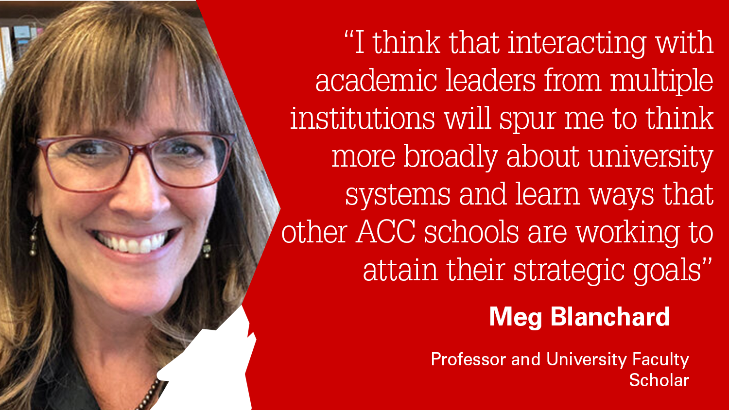 Professor and University Faculty Scholar Meg Blanchard