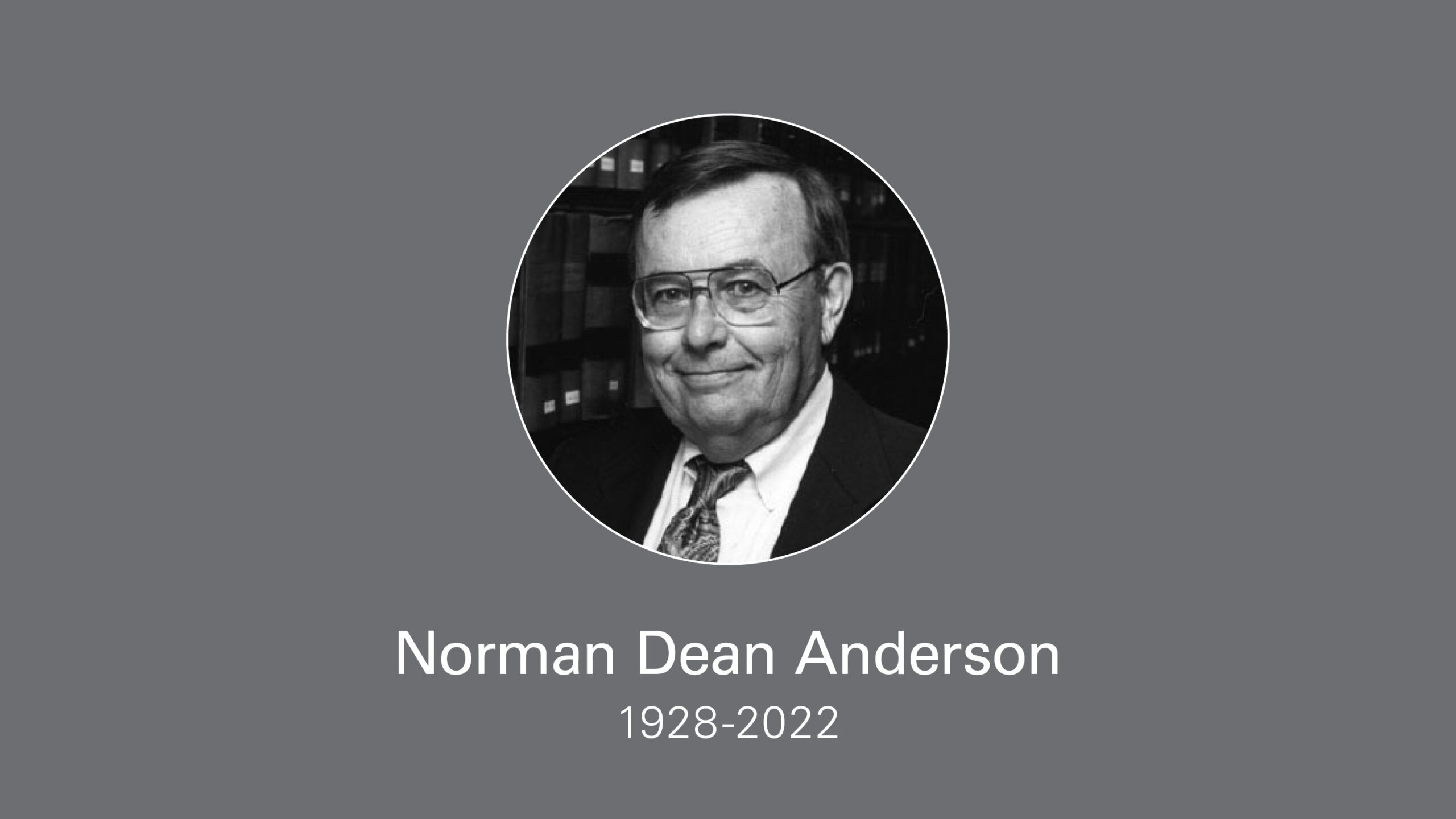 Norman Dean Anderson