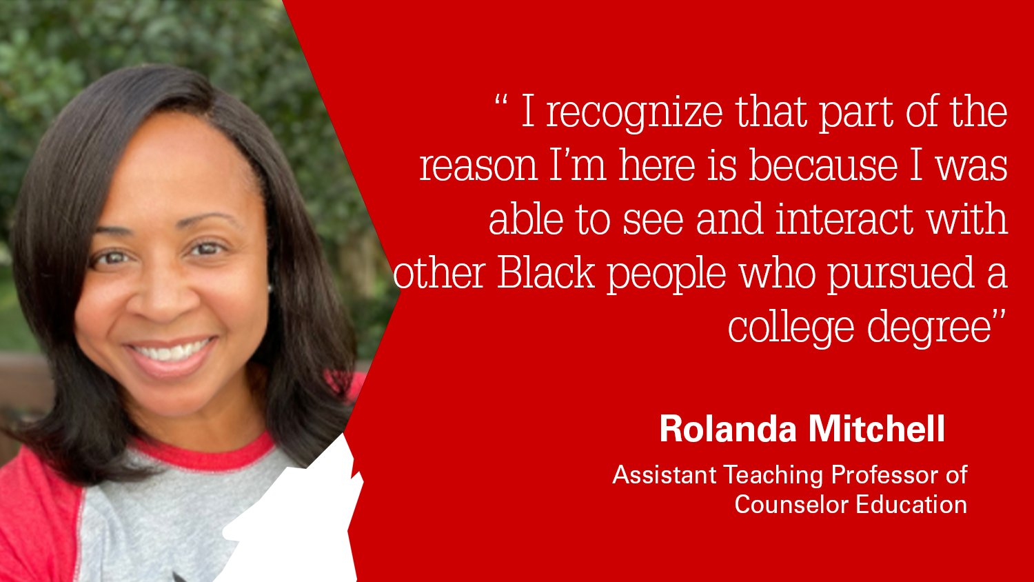 NC State College of Education Assistant Professor Rolanda Mitchell