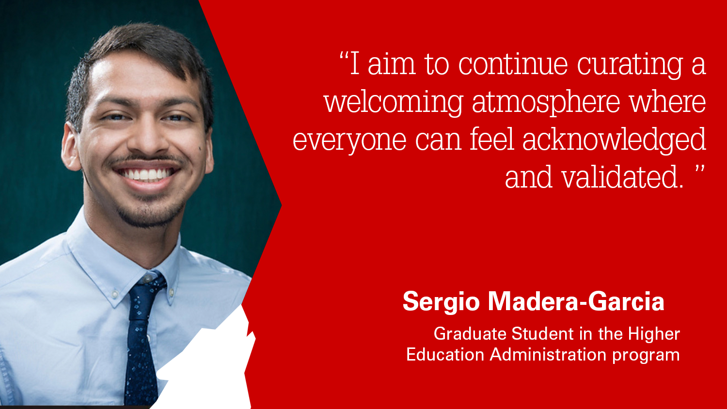 NC State College of Education graduate student Sergio Madera-Garcia