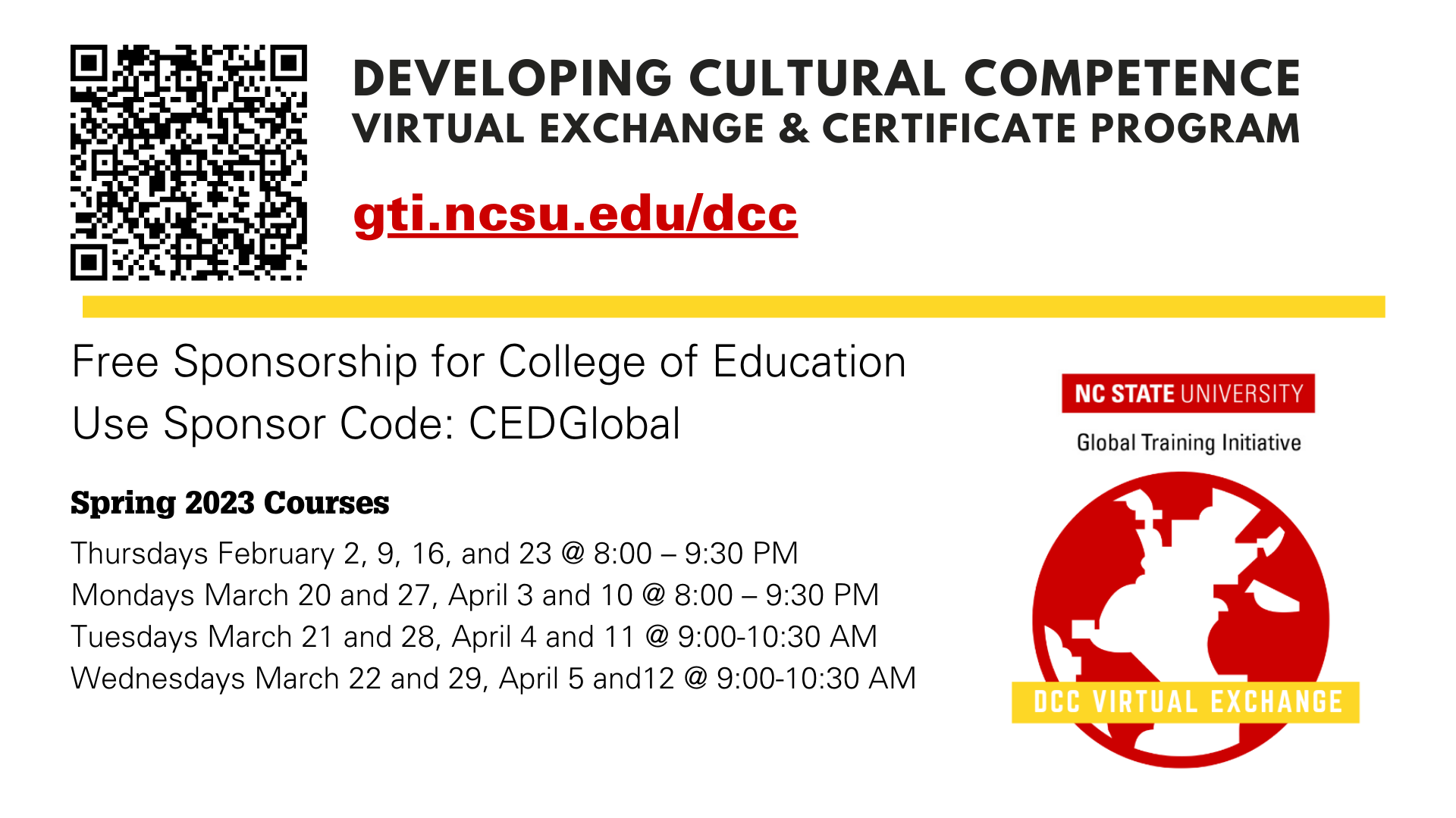 Developing Cultural Competence (DCC) Program