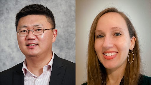 Assistant Professor Sunghwan Byun and Assistant Professor Samantha Marshall