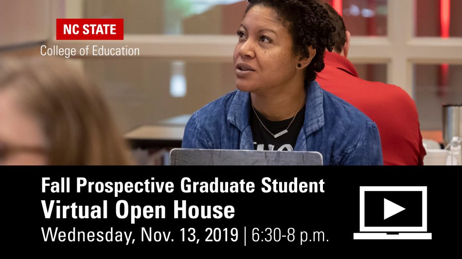 Graduate Student Virtual Open House Nov. 13
