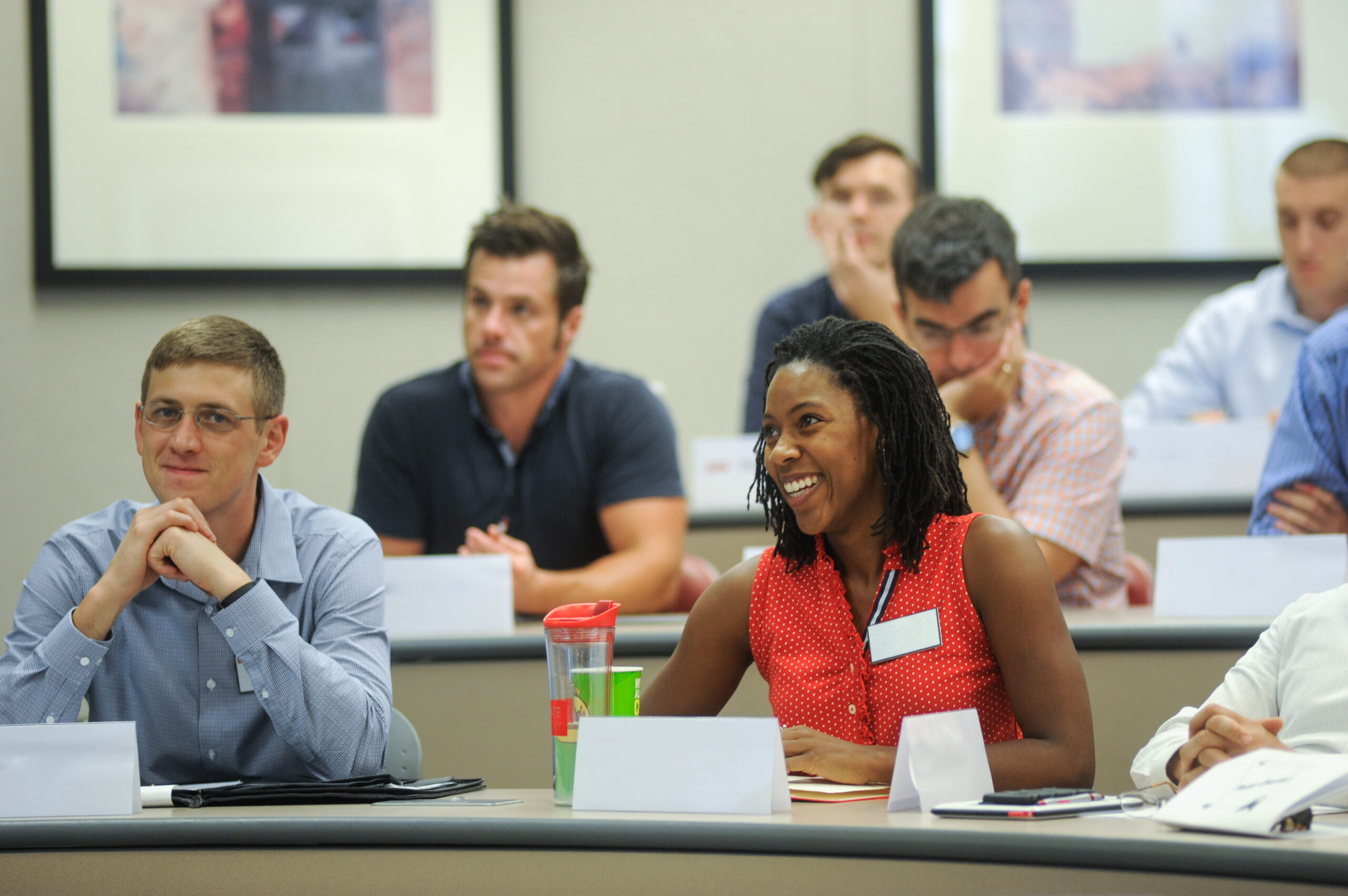 Students in a classroom setting at NC&#160;State.