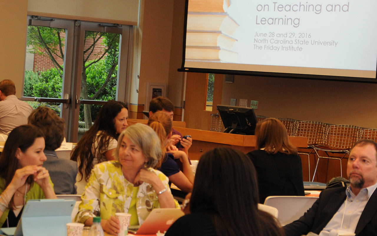 Participants at Teaching and Learning Conference