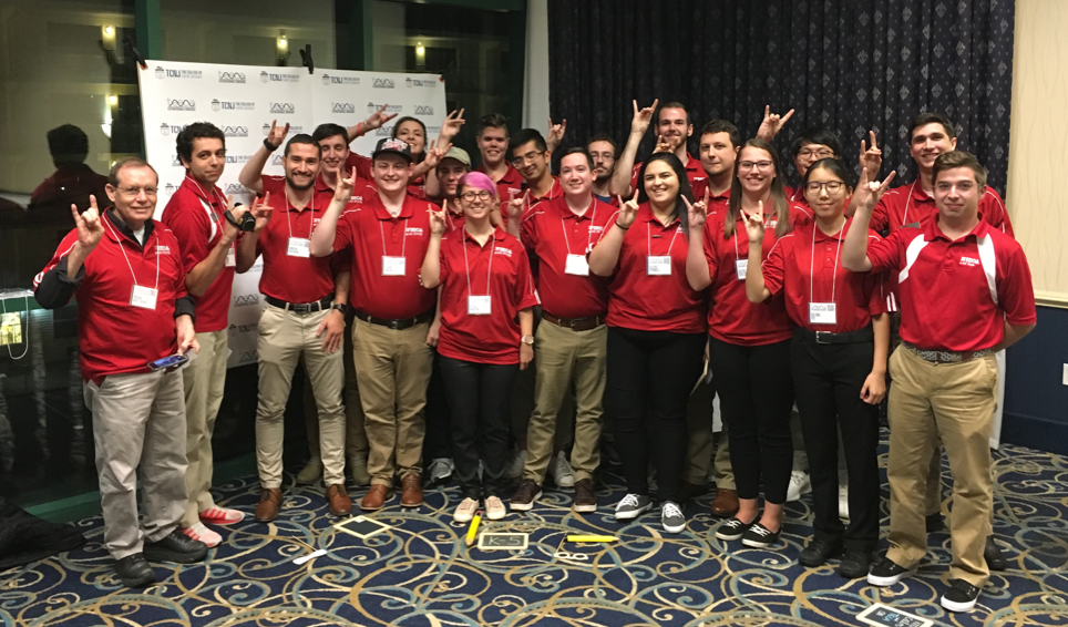 A group photo of NC State Education's TEECA student chapter