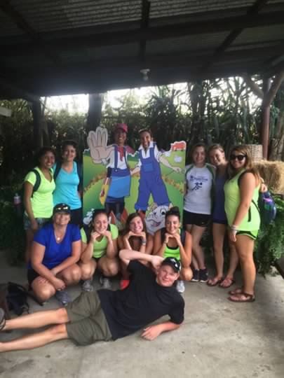 A photo of Caroline Alexander's class