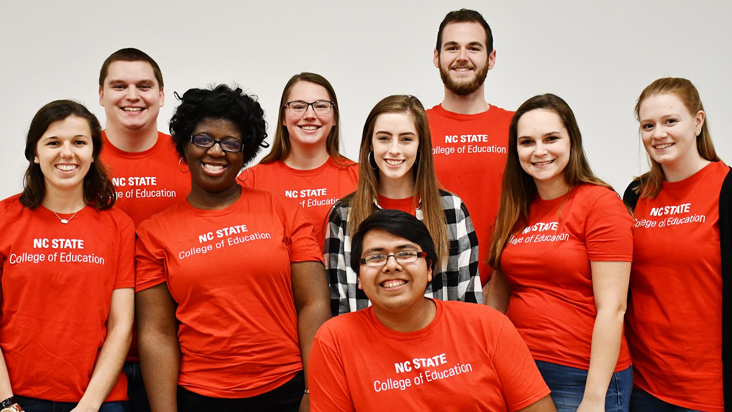 NC State College of Education Student Ambassadors 2018-2019 Group Photo