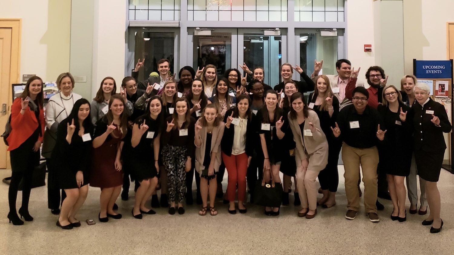 A group photo from the We Teach for NC spring break trip
