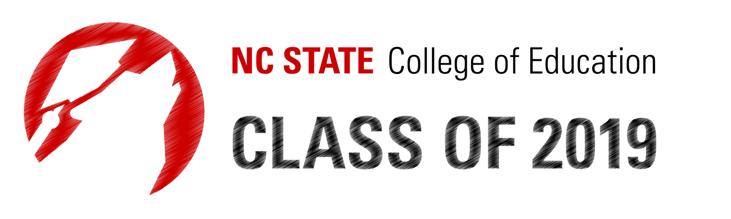 An image stating "NC State College of Education Class of 2019"
