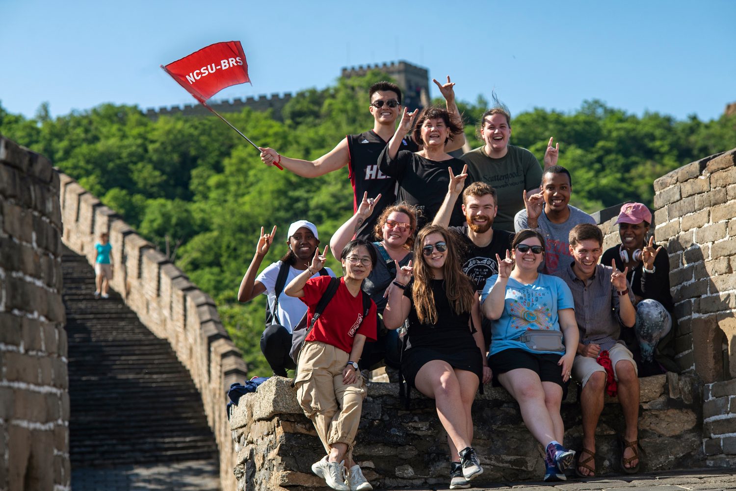 Dr. Hiller Spires took 11 NC&#160;State students to three cities in China as part of a study abroad course in May.