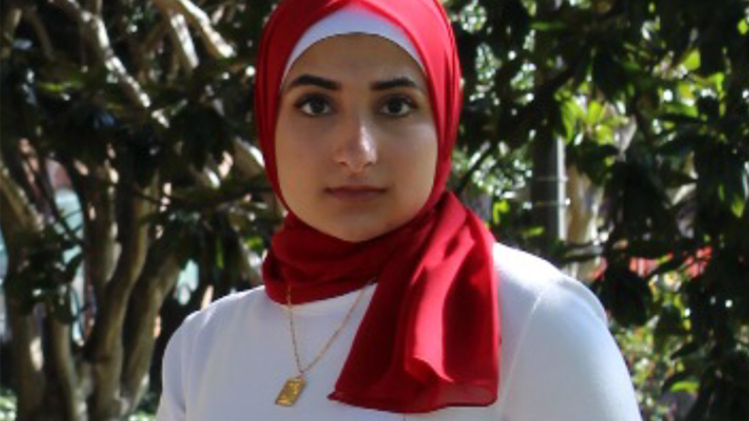 Undergraduate Student Speaker Walaa Sarsour 19 Providing An Education Is Not Offering The Knowledge To Students To Answer A Question But Empowering Them As Young Leaders To Answer A Lifetime Of Questions