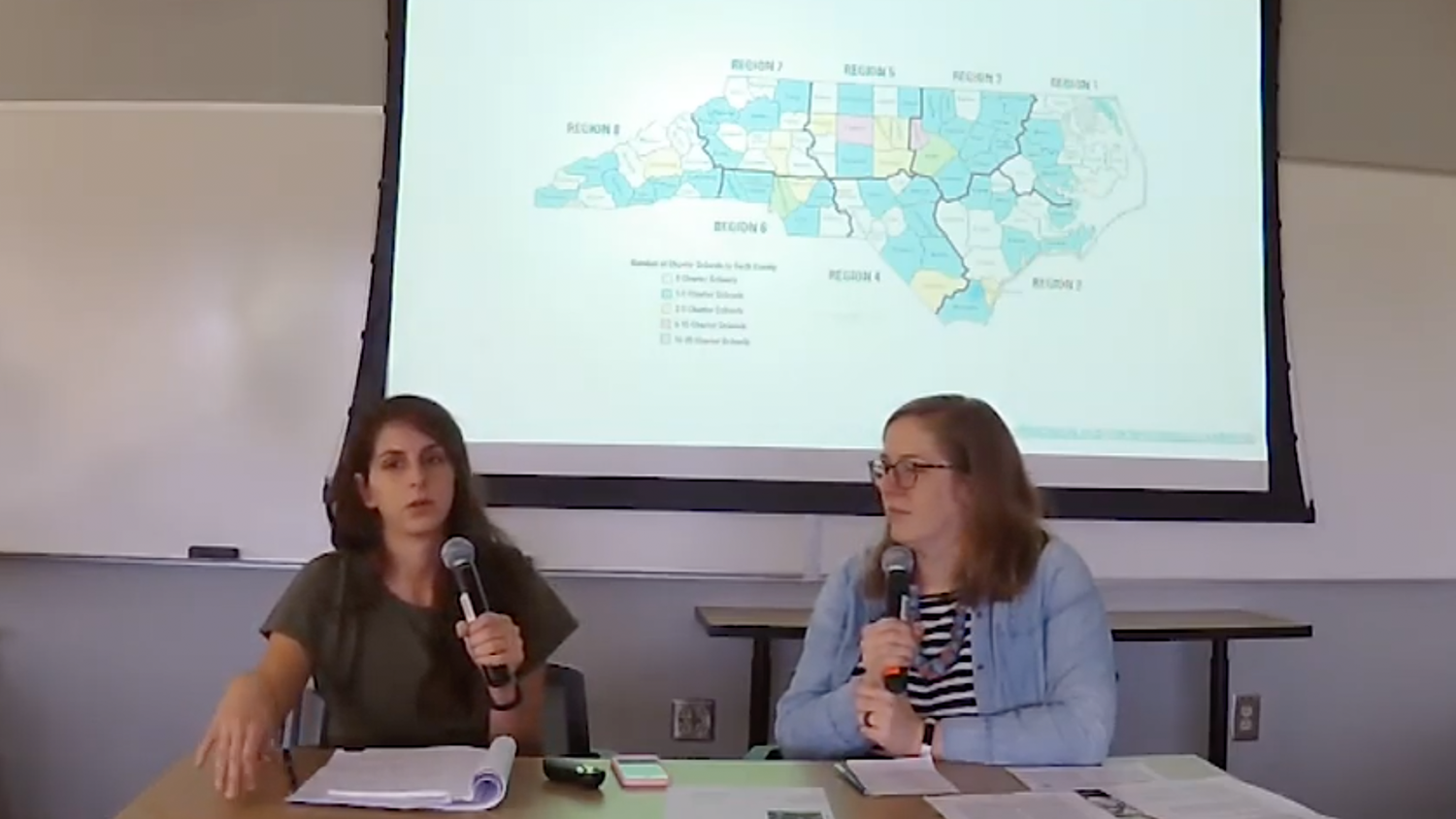 Two NC State College of Education students host a "Critical Conversatons" podcast