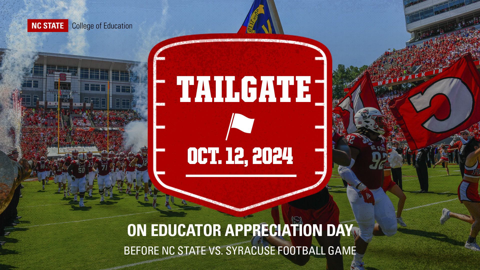 College of Education tailgate