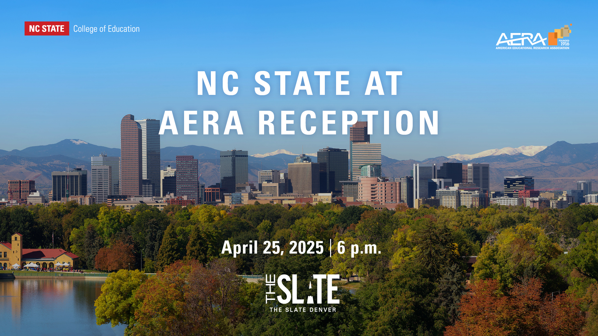 AERA at NC State reception