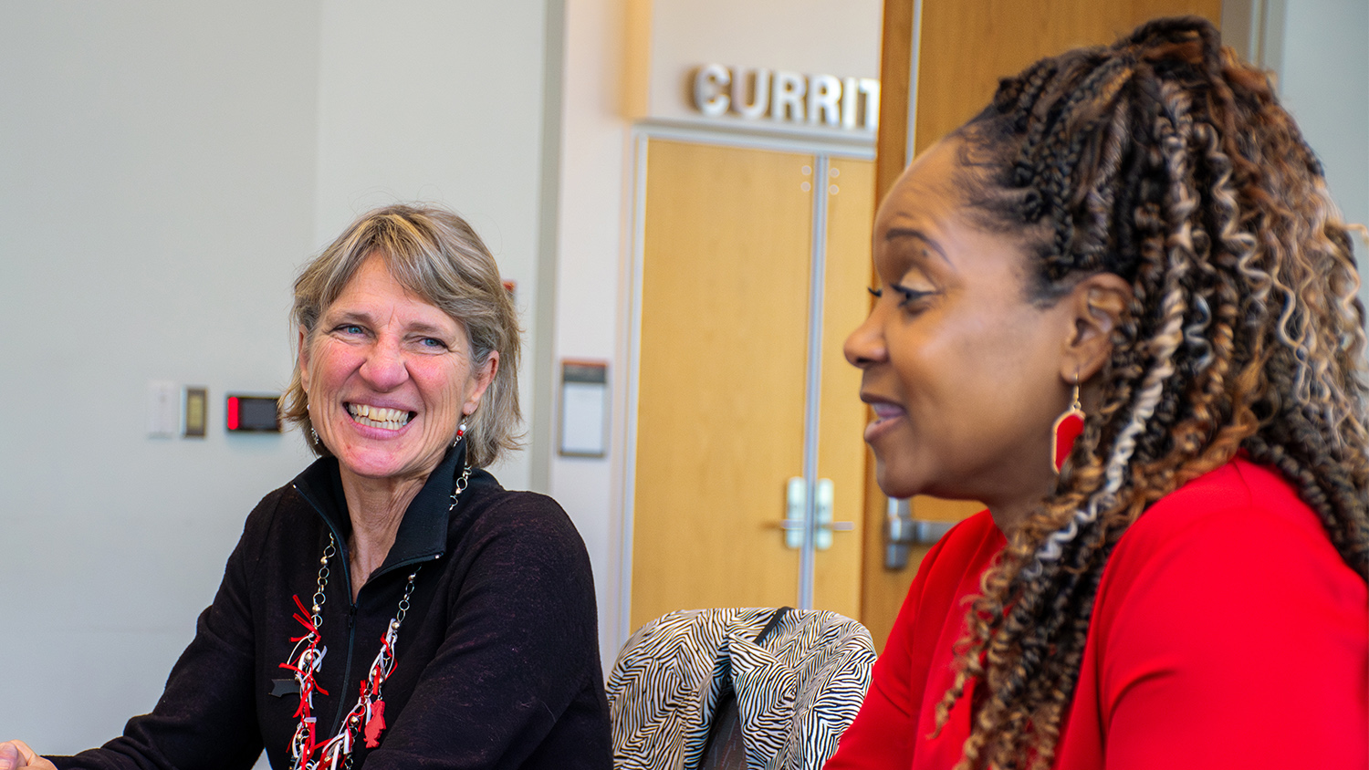 College faculty members: Joy Gaston Gayles and Krispin Barr