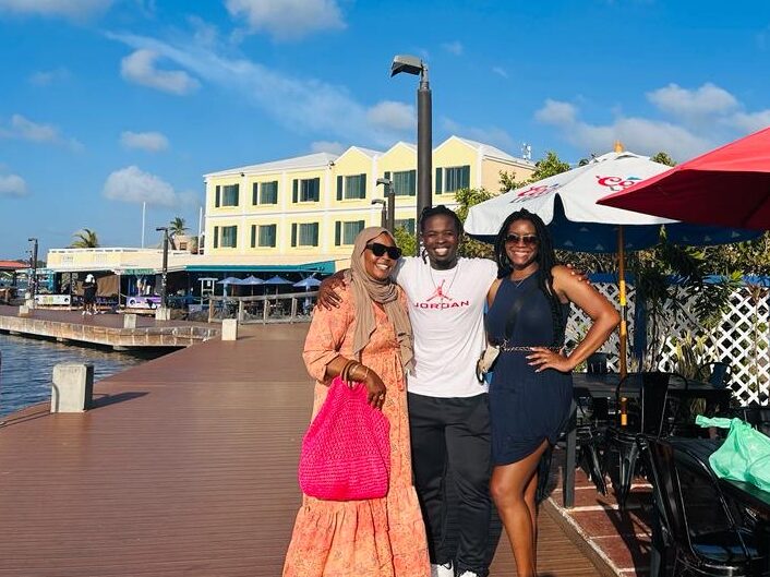 NC State students at an international conference.